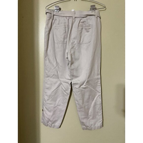 🙂 J Jjill Pull on Pants SZ Small Petite Tan Neutral Pull On - Picture 2 of 5